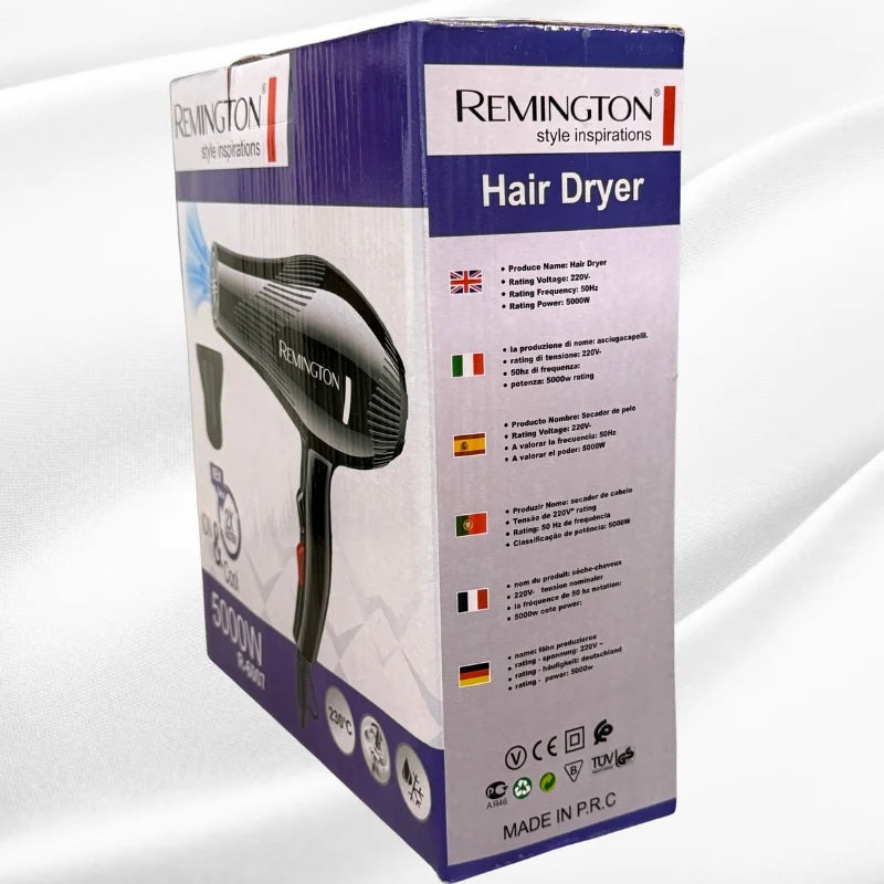 Remington Hair Dryer R-6007 2X Faster ION Technology with Cool Shot and Health Breeze Mode